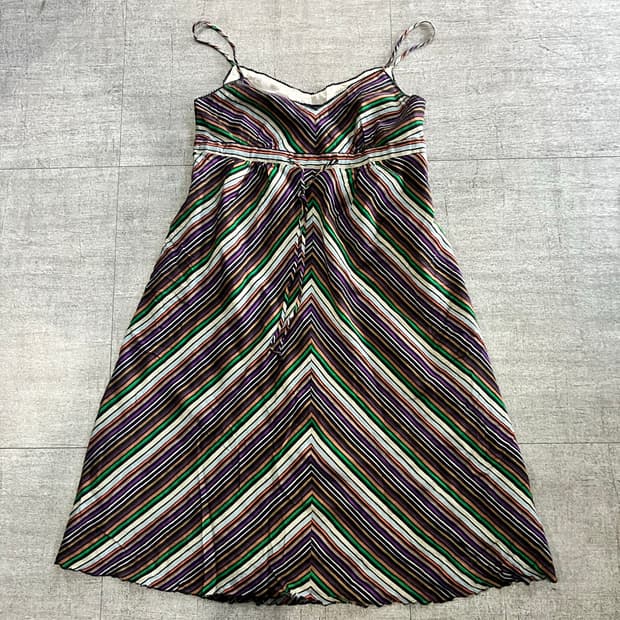 일본빈티지 Rosebud 하구미모리걸 보헤미안 바캉스 슬립원피스