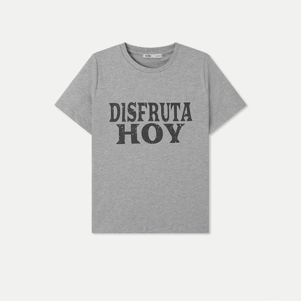 미쏘 슬림핏 레터 반팔