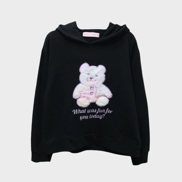 CHIP CLIP 히메갸루 베어 후드티 61758