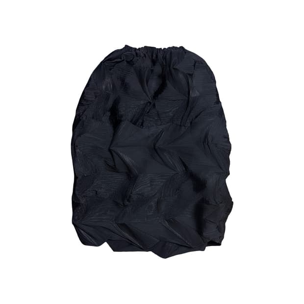 Japanese Sculptural Pleats Skirt