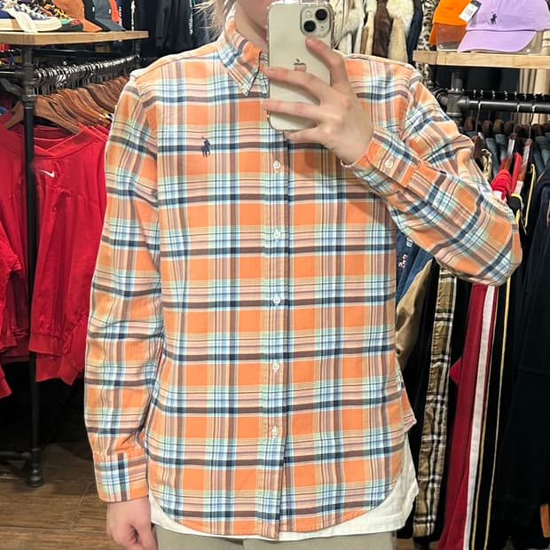 [HI] 폴로 셔츠 오렌지