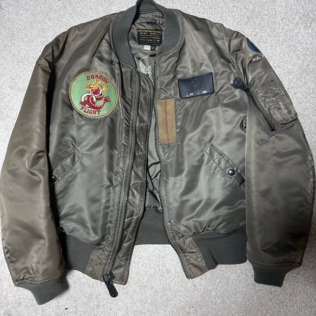 아비렉스 ma1마원 usa제 m사이즈