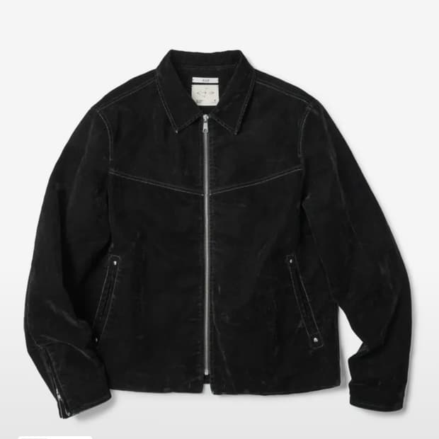 (새상품) etce 이티씨이 벨벳 데님 이브닝 자켓 L