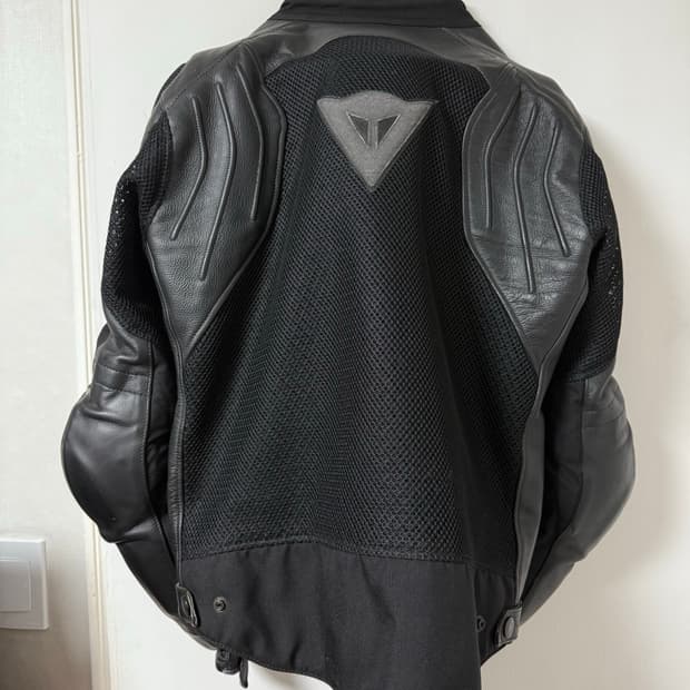 [48] Dainese  레더믹스 패디드 메쉬바이커 자켓