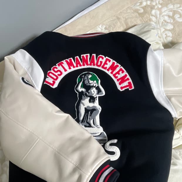 엘엠씨 바시티 자켓