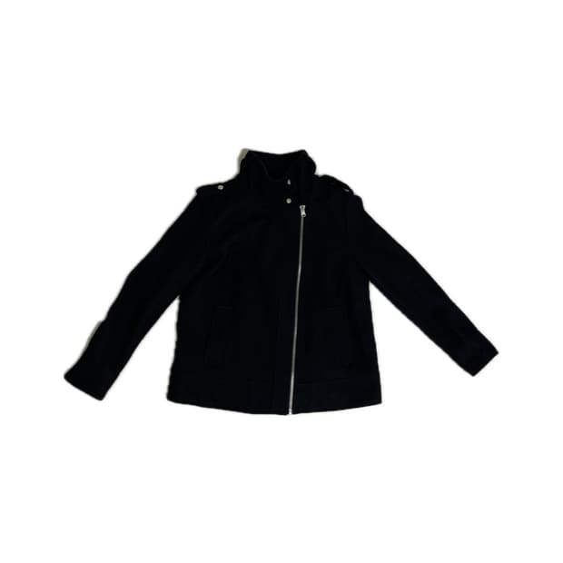 Diagonal Black Jacket