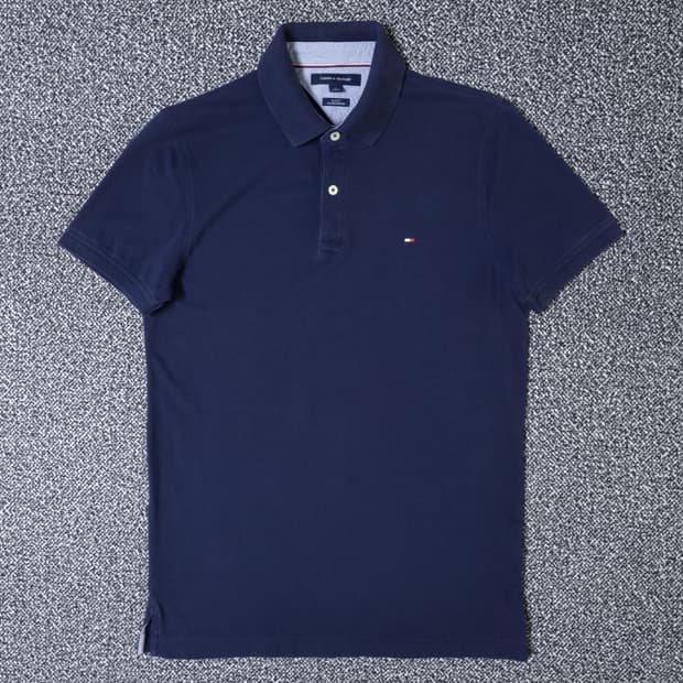 [무료배송][95]타미힐피거 남성용 피케 반팔티 카라티