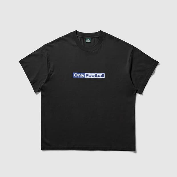 [XL] 엄브로 Only Football 티셔츠 블랙 새상품