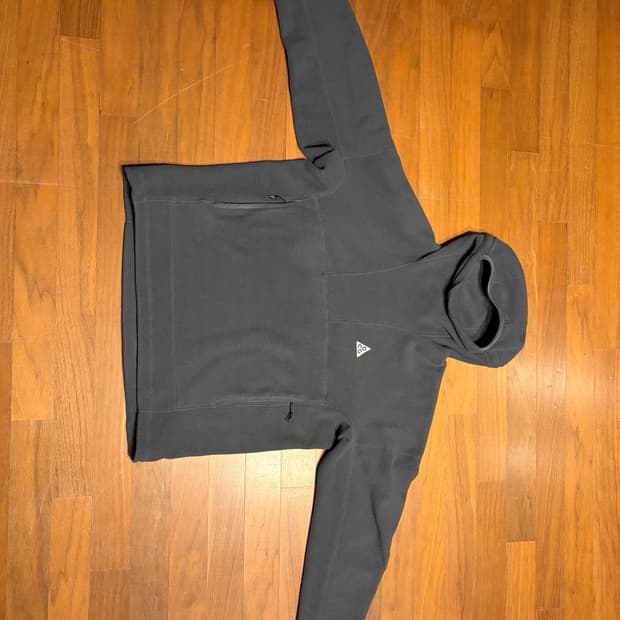 나이키 ACG 폴라텍 울프 트리 풀오버 후드  L 