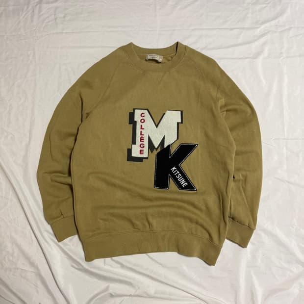 [XL] 메종키츠네 MK 컬리지 맨투맨