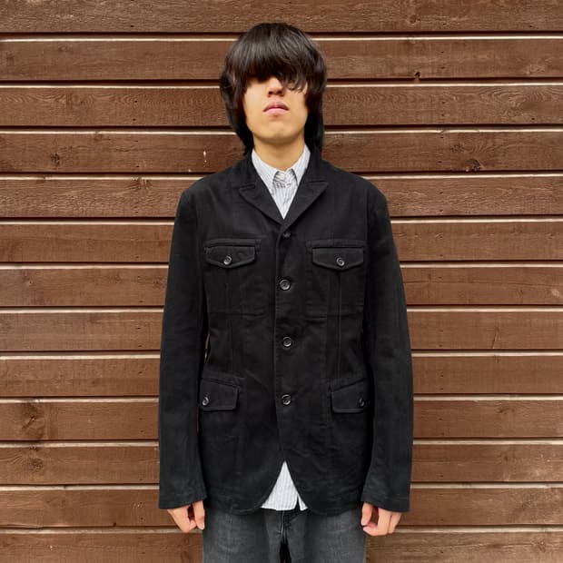 꼼데가르송 옴므 코튼 자켓