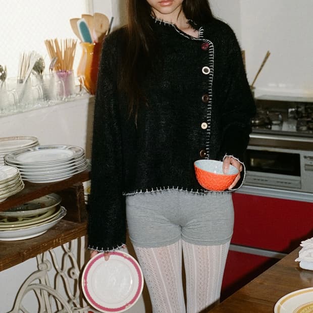 ffats 버튼 가디건