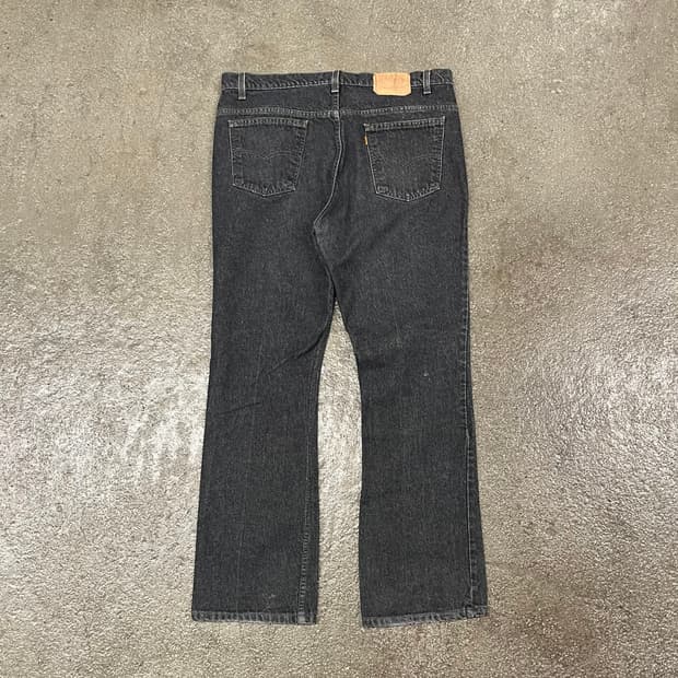 90s USA Levis517 블랙 (35“)