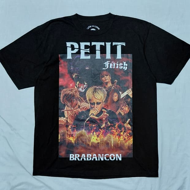 [XL] Petit Brabancon 'Fetish' 오피셜 밴드 티셔츠