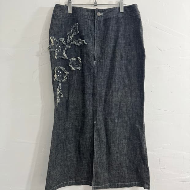 denim design skirt