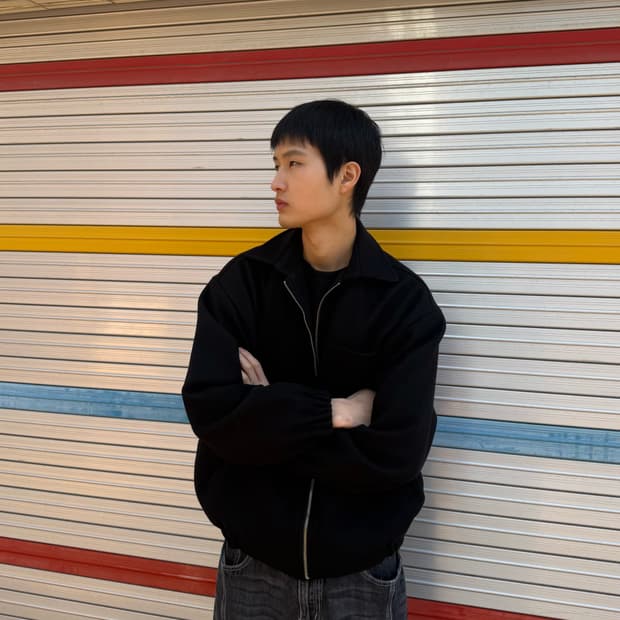 US N THEM Wool Zip-Up Jacket