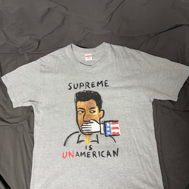 슈프림 supreme is unamerican L