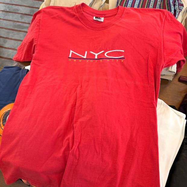 NYC 뉴욕 시티 자수 티셔츠