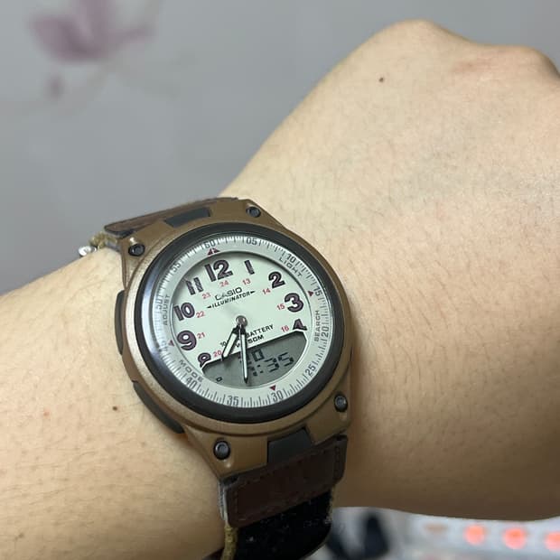 카시오 빈티지맛 감성시계 (일본구매)