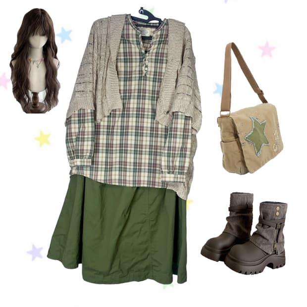 🍒키키의 💚그린브라운🤎 set🍒