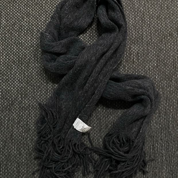 Minimal Grey Scarf