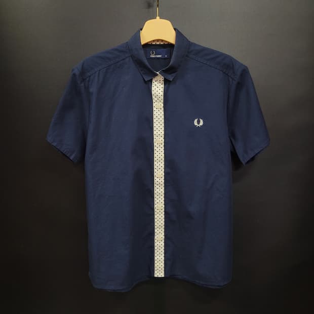 FRED PERRY 프레드페리 자수로고 셔츠