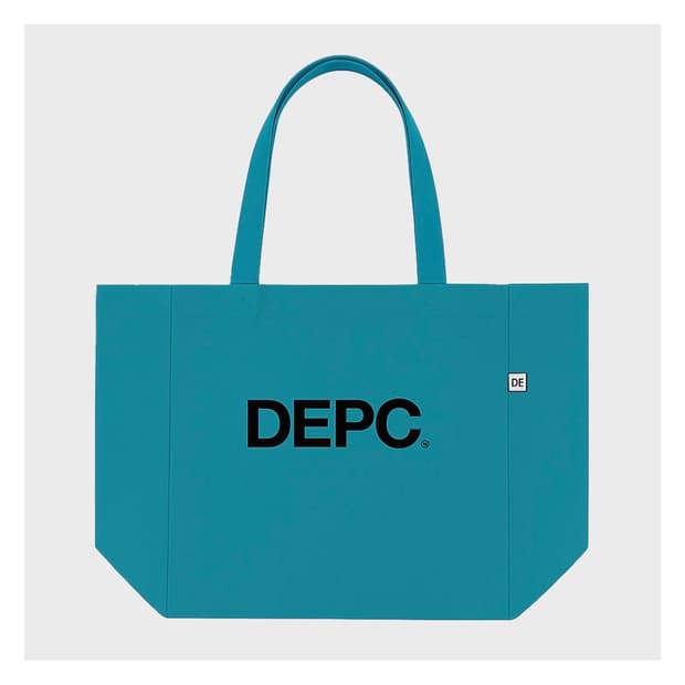 뎁크 Depc logo ecobag - teal