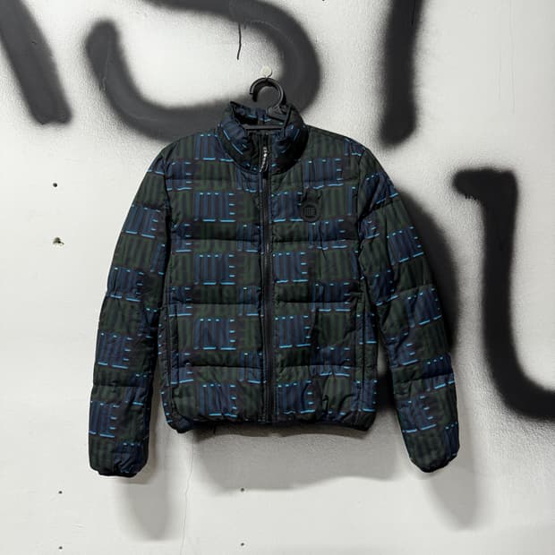 국내 매장판 겐조 풀 패턴 구스다운 푸퍼 패딩 점퍼