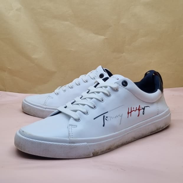 타미힐피거 시그니처레터링 남성스니커즈260 