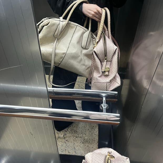 TOD’S 토즈 파이톤 백 2종