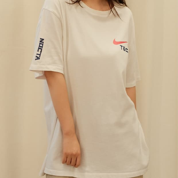 나이키 x 드레이크 녹타 x CPFM 수베니어 캑터스 티셔츠 화이트 XL