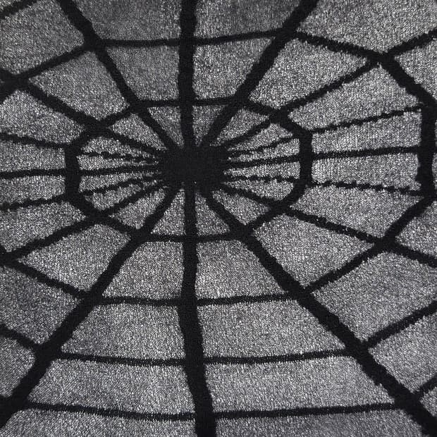 Leg Avenue 거미줄 패턴 블랙  팬티스타킹