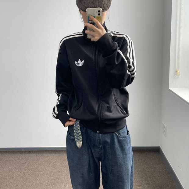 Adidas 아디다스 블랙 구파 져지