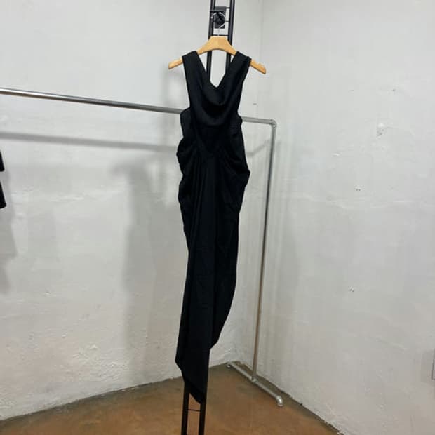 릭 오웬스(Rick Owens) 아카이브 드레이핑 롱 원피스