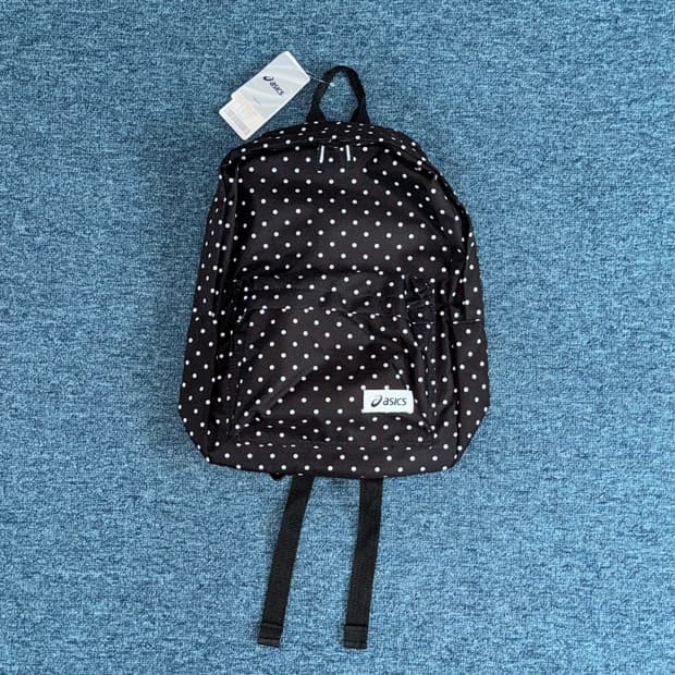 아식스 땡땡이 도트 백팩 (새상품)