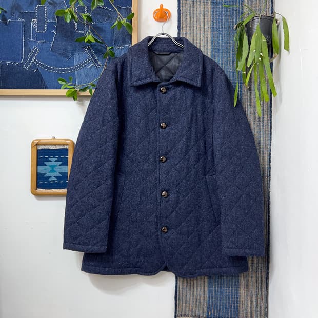 BARRAGE ( MOON ) Wool Quilting Jacket