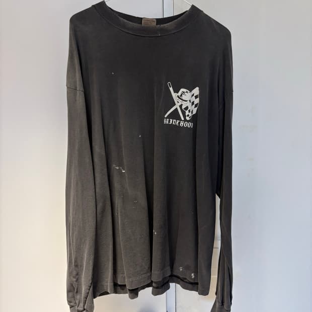 세인트 미카엘 X 네이버후드 블랙 긴팔 XL