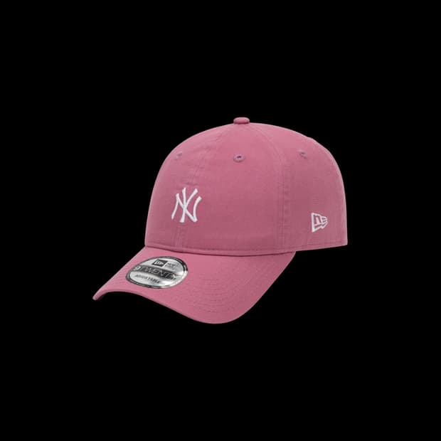 뉴에라 MLB 뉴욕 양키스 미니 로고 언스트럭쳐 볼캡 카시스