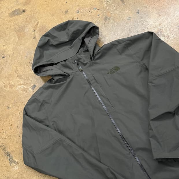 노스페이스 카키 브라운 바람막이 자켓