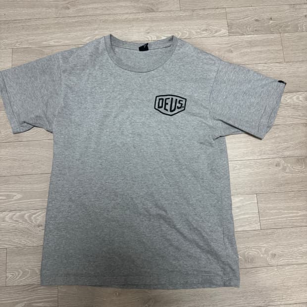 [S] 데우스 반팔 티셔츠 그레이