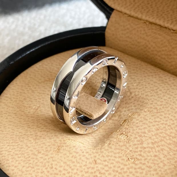 불가리 세이브더칠드런 반지 50호 스털링 실버