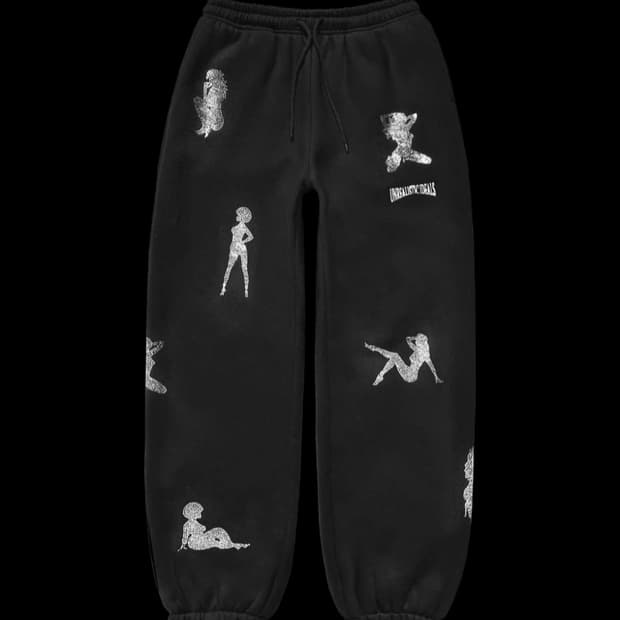 unrealistic sweatpants black