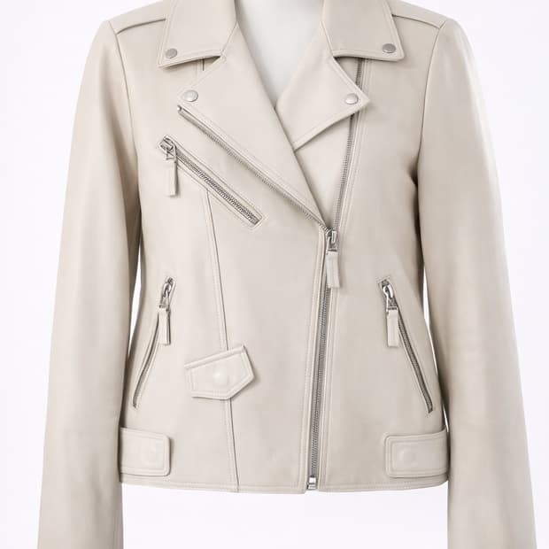 로보 여성  양가죽자켓