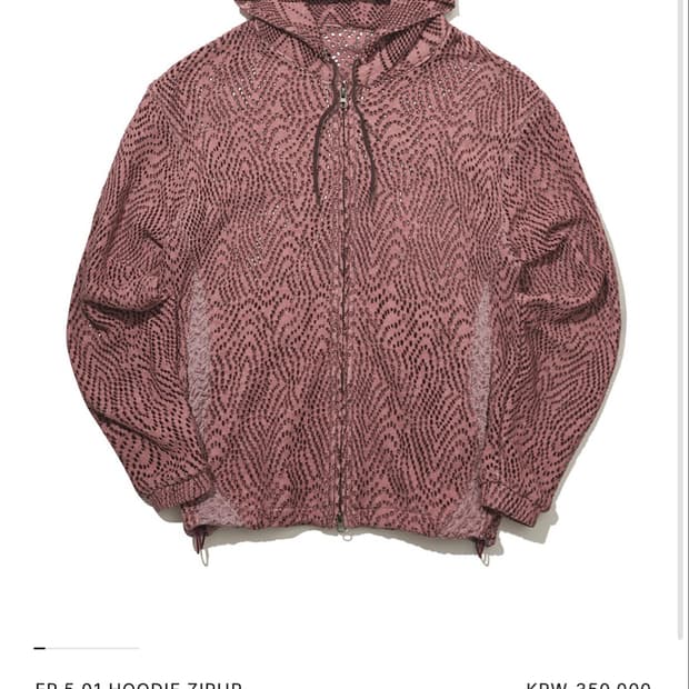 Xlim EP.5 01 HOODIE ZIPUP