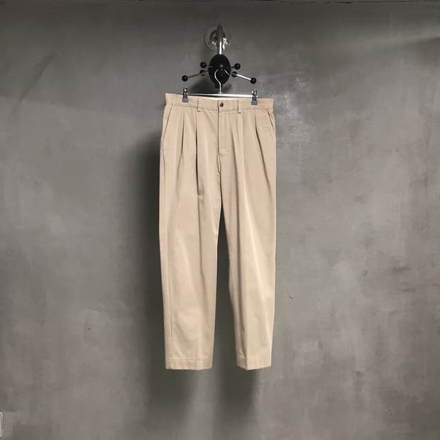 폴로 랄프로렌 베이지 투턱 치노 팬츠 31/34