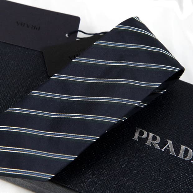 프라다 7cm 미사용 S등급 슬림 남자 명품 넥타이