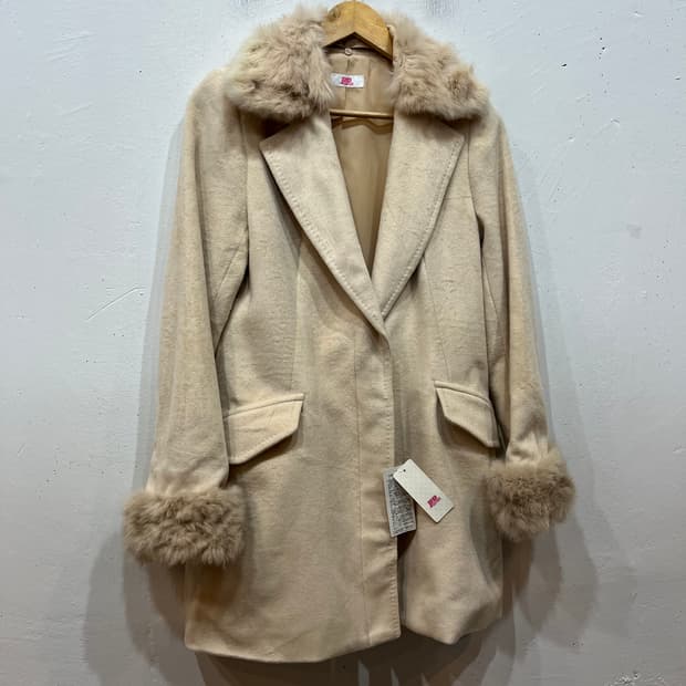 RYURYU JPN 모리 퍼 코트 