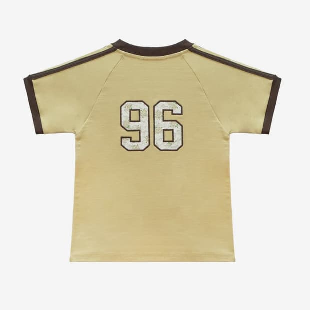 락케이크 Sports 96 Lace Crop Top - Yellow
