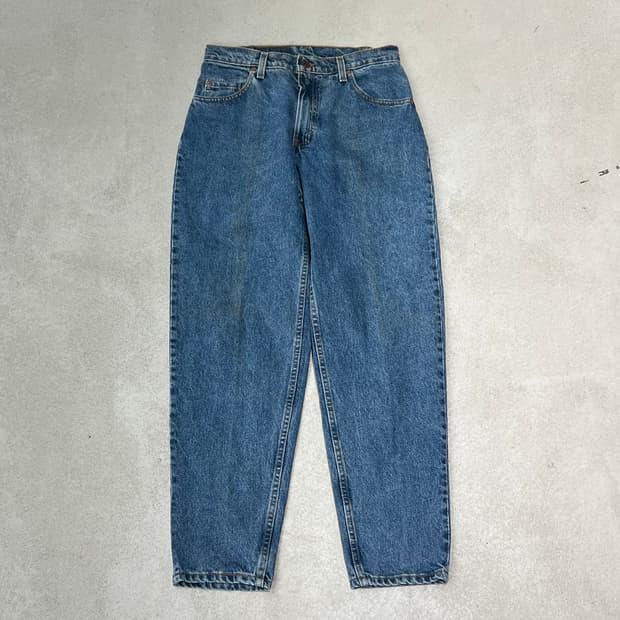 usa 리바이스 560 오렌지탭 데님팬츠 s10144