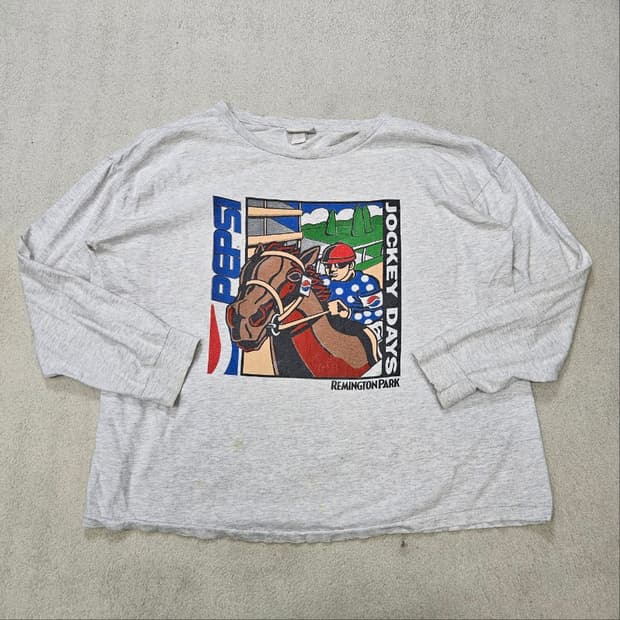 Made in USA 90s 펩시 롱슬리브 XL